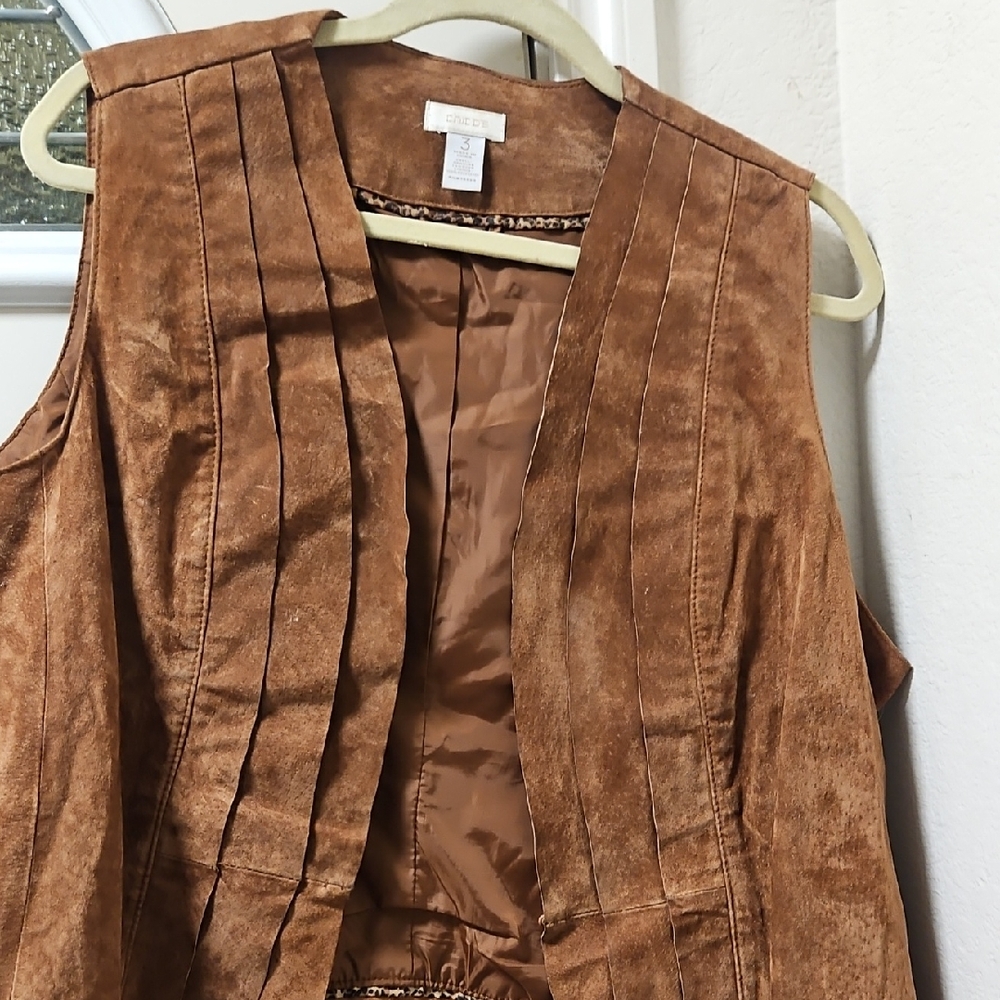 Brown Suede Vest